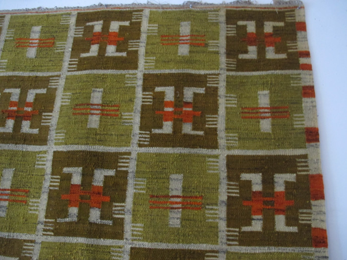 Mid-Century Polish Wool Tapestry 